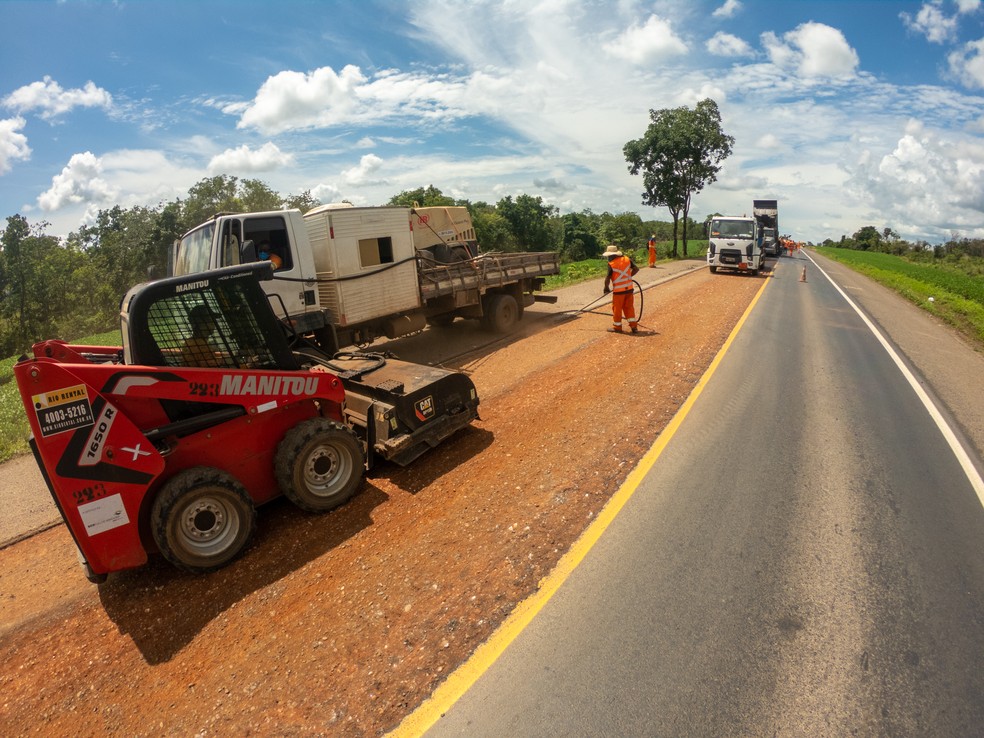 BR-153 terá bloqueios parciais para a realização de obras - Foto: Divulgação/Ecovias do Araguaia