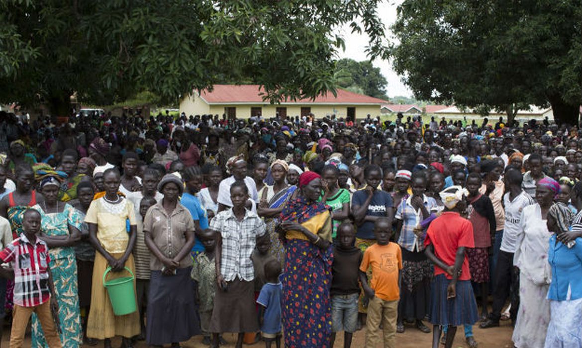 Sudão do Sul: mais de 70% da população deve enfrentar fome extrema. (Foto: divulgação)