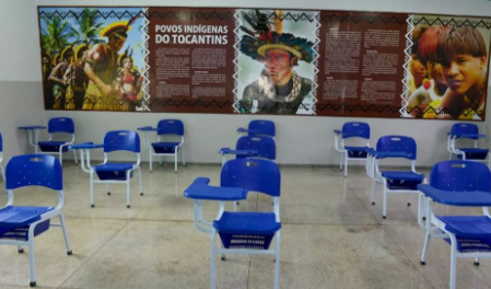 Sala de aula em escola pública de Palmas - Foto: Lia Mara/Prefeitura de Palmas