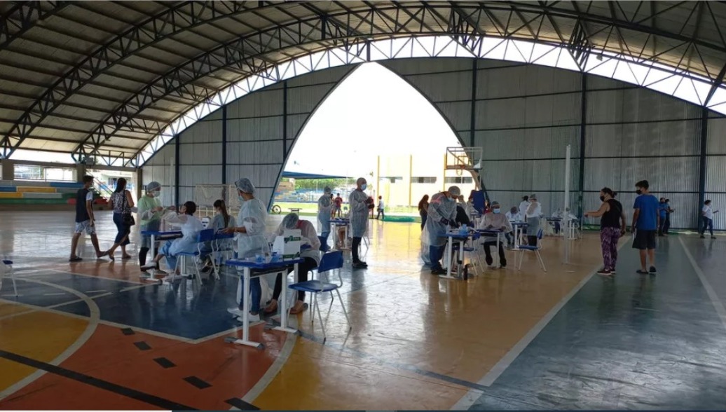 Alunos e servidores de escola em Palmas foram convocados para testagem em massa - Foto: Divulgação