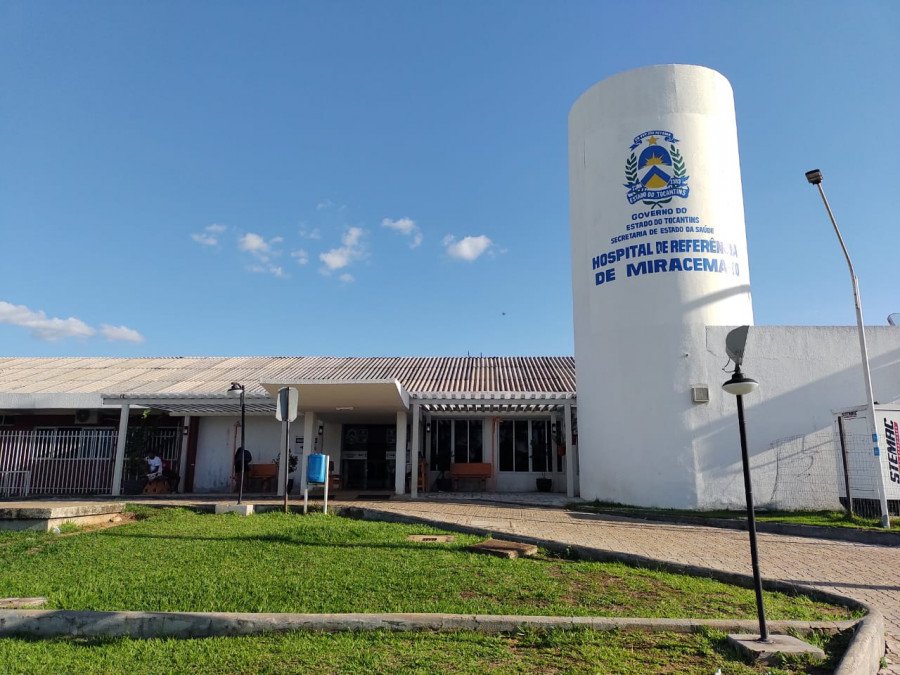 Hospital Regional de Miracema será umas unidades usadas no mutirão (Foto: Divulgação/SES-TO)