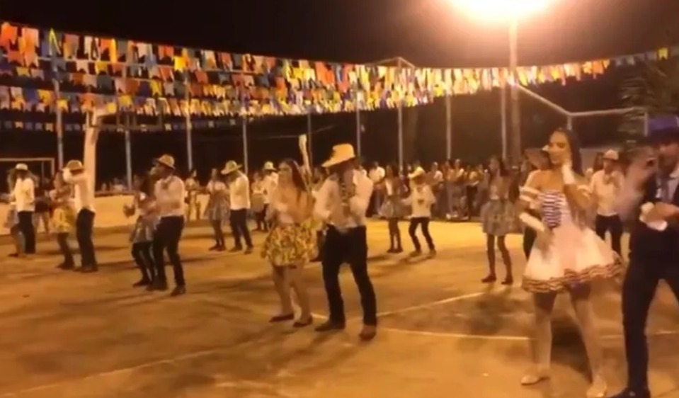 Quadrilha viralizou com dancinha TikTok - Foto: Reprodução/Instagram