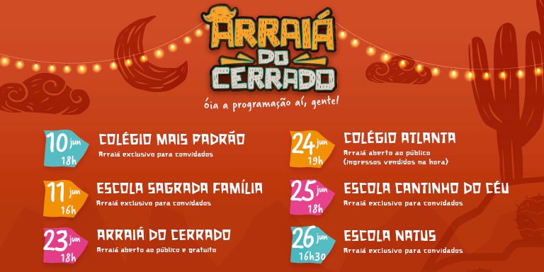 Shopping de Goiânia terá seis festas juninas neste mês. (Foto: divulgação)