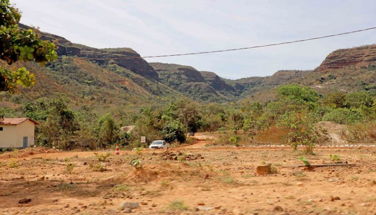 Serra a ser explorada pela mineradora. / Foto: Tharson Lopes/ Governo do Tocantins