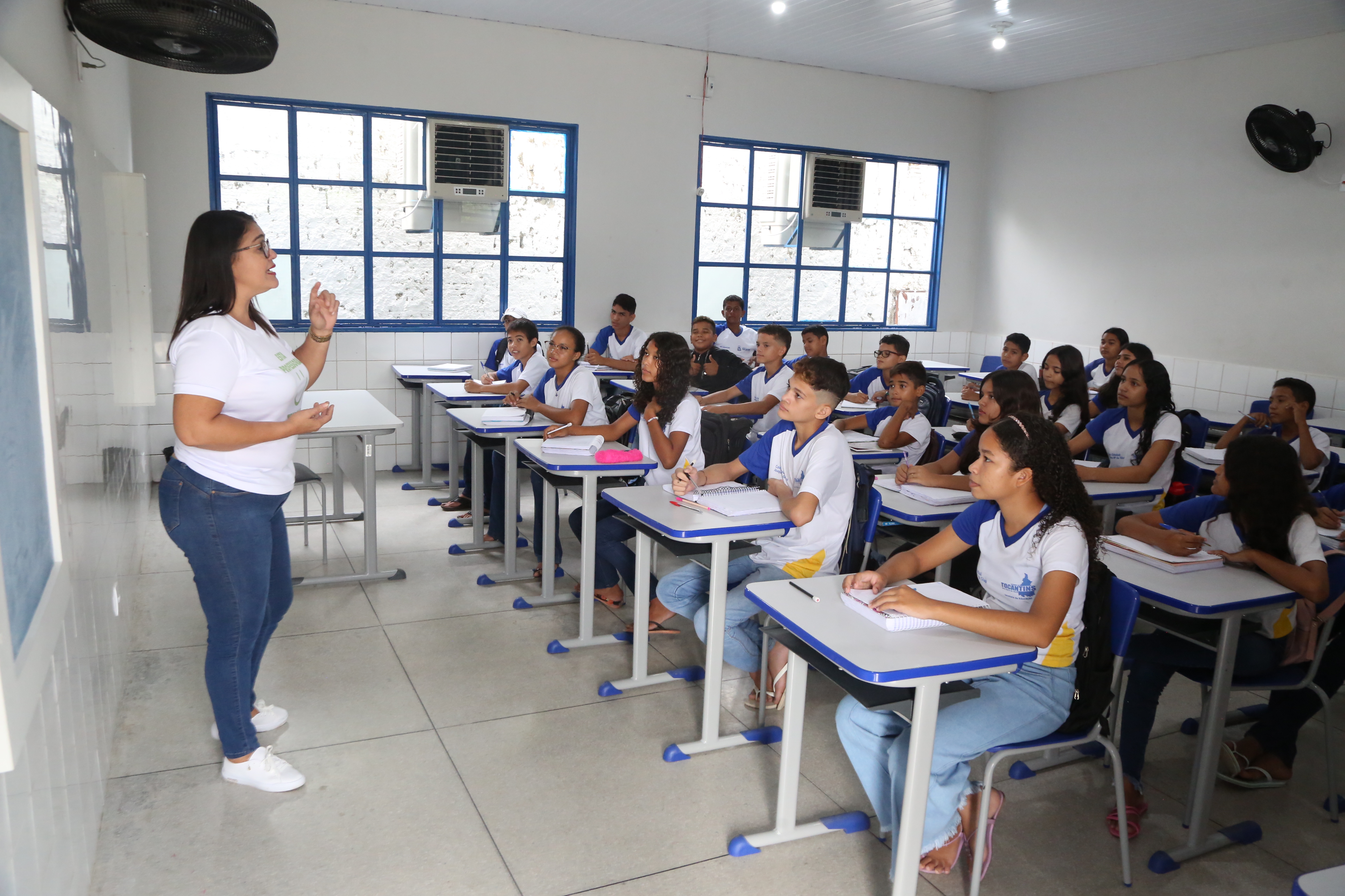 A remuneração inicial prevista para o professor da educação básica é de R$ 4.826,20/Foto: Márcio Vieira/Governo do Tocantins