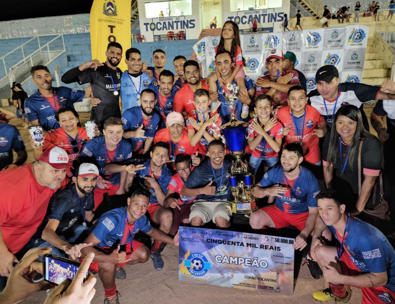 A primeira edição do Copão Tocantins se tornou a maior competição de futebol amador já realizada no Estado e em 2023 terá um novo formato - Foto: SEJU/ Governo do Tocantins