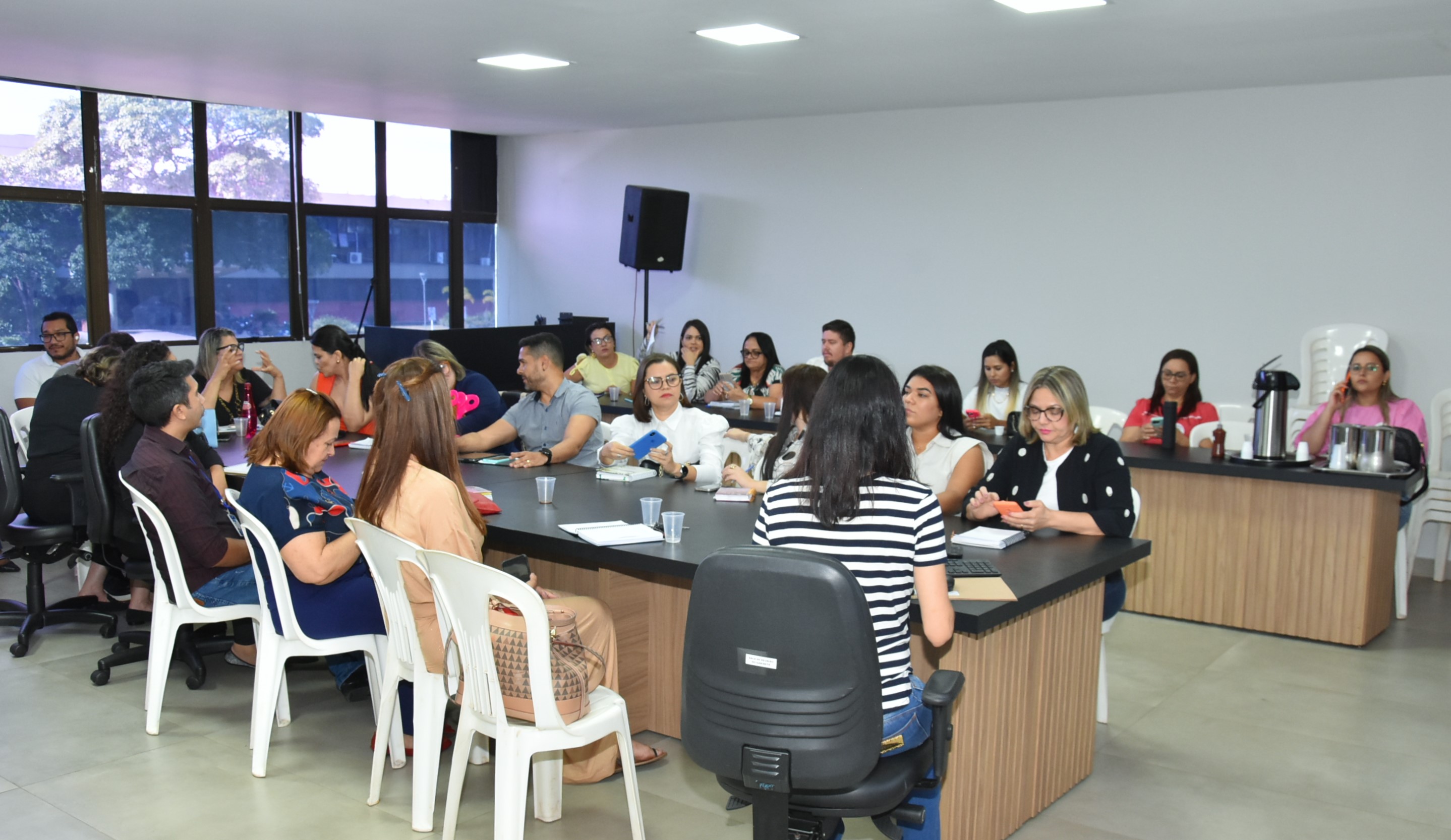  Reunião ocorreu na sede da Secretaria de Estado da Saúde/Foto: André Araújo/Governo do Tocantins