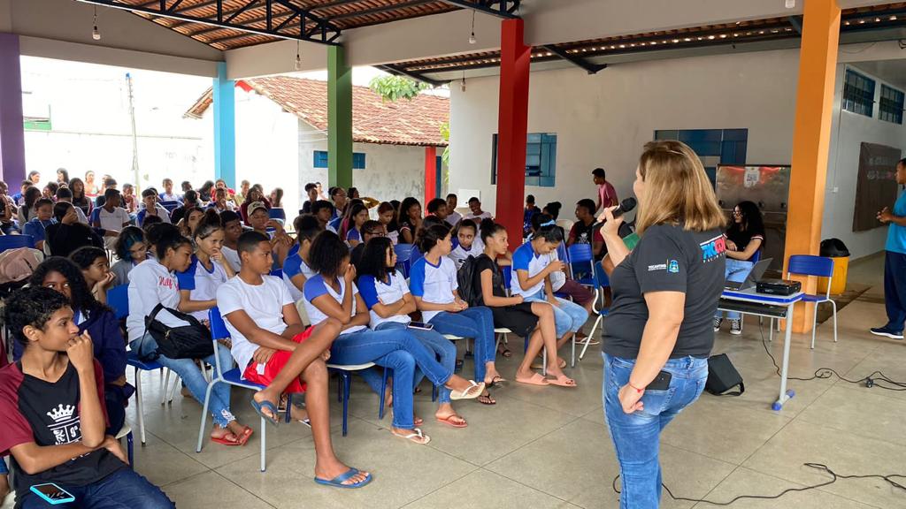 CDC foi discutido com alunos do 9º ano e ensino médio /Foto : Ascom Procon/Governo do Tocantins