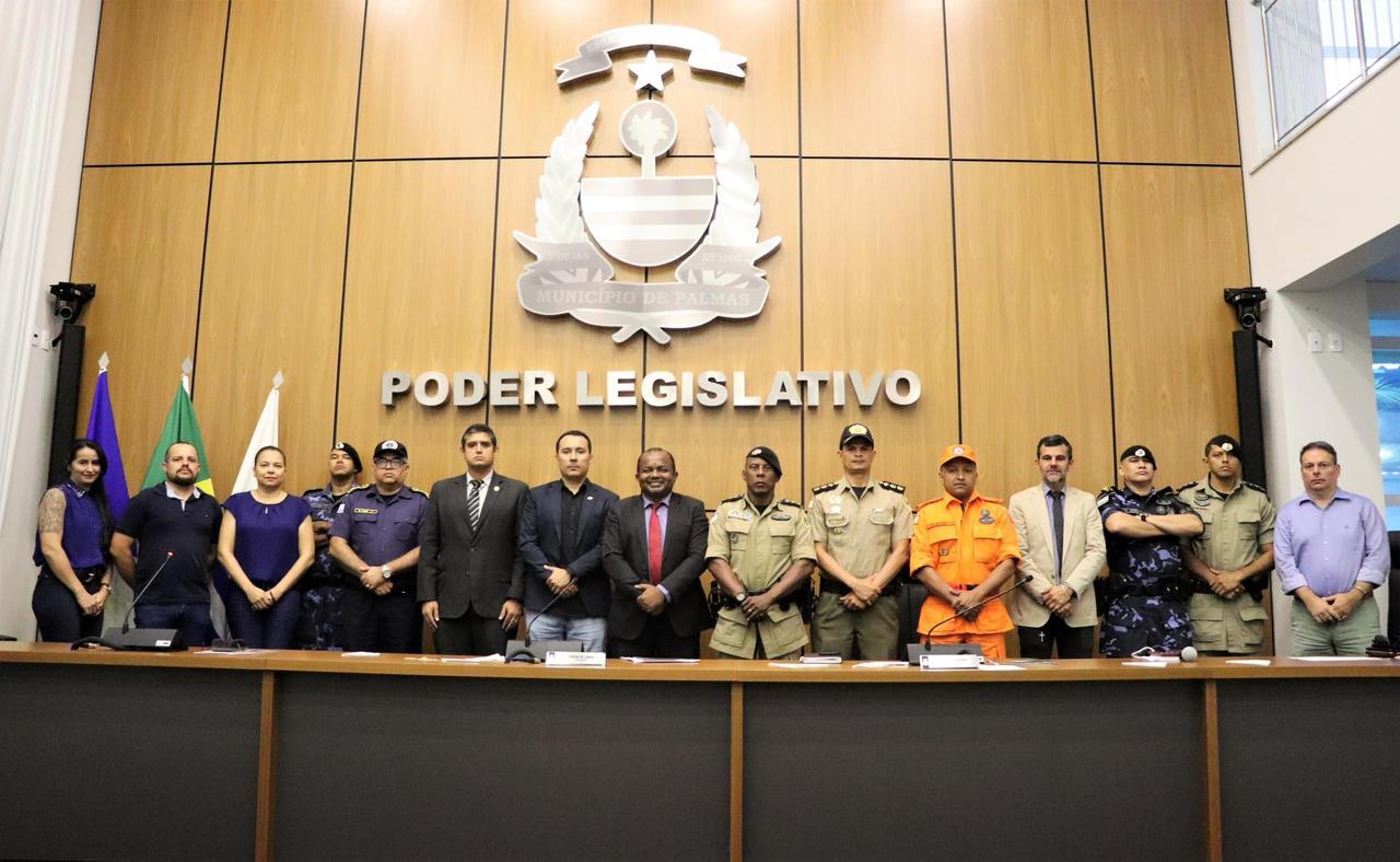  A reunião foi proposta pela Câmara Municipal de Palmas para discutir a segurança pública da Capital