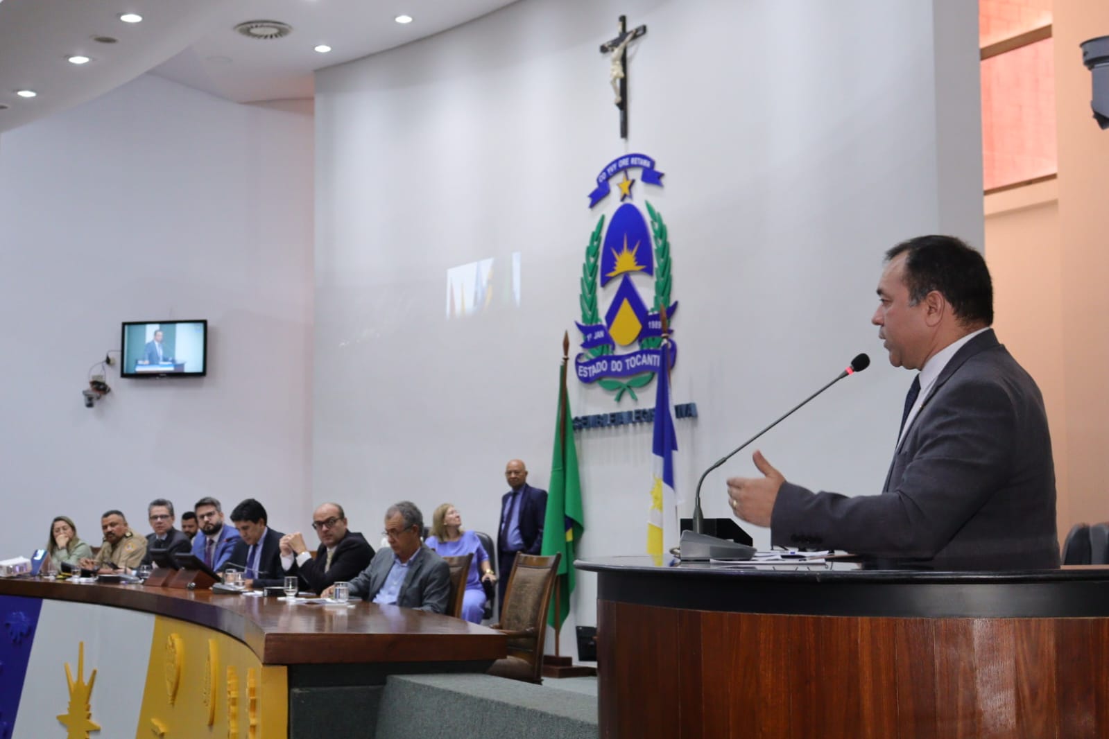 Secretário reforçou que o Governo tem feito um intenso trabalho de prevenção por meio do serviço de inteligência /Foto: Luiz de Castro/Governo do Tocantins