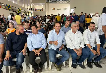 Deputado GAGUIM marca presença em Inauguração de Escola de Tempo Integral em ARAGUANTINS com Prefeito Aquiles da Areia, Wanderlei Barbosa e demais autoridades 