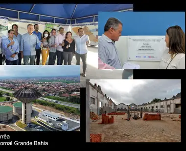 Presidente visita obras e assina programa de abastecimento na Bahia